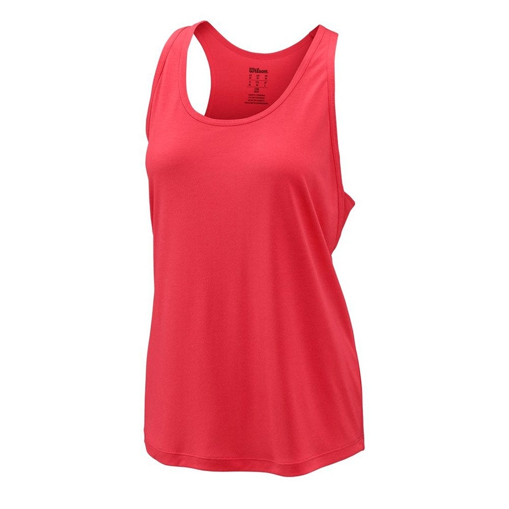 WILSON CONDITION TANK T-SHIRT IN KORALLENROT FÜR DAMEN