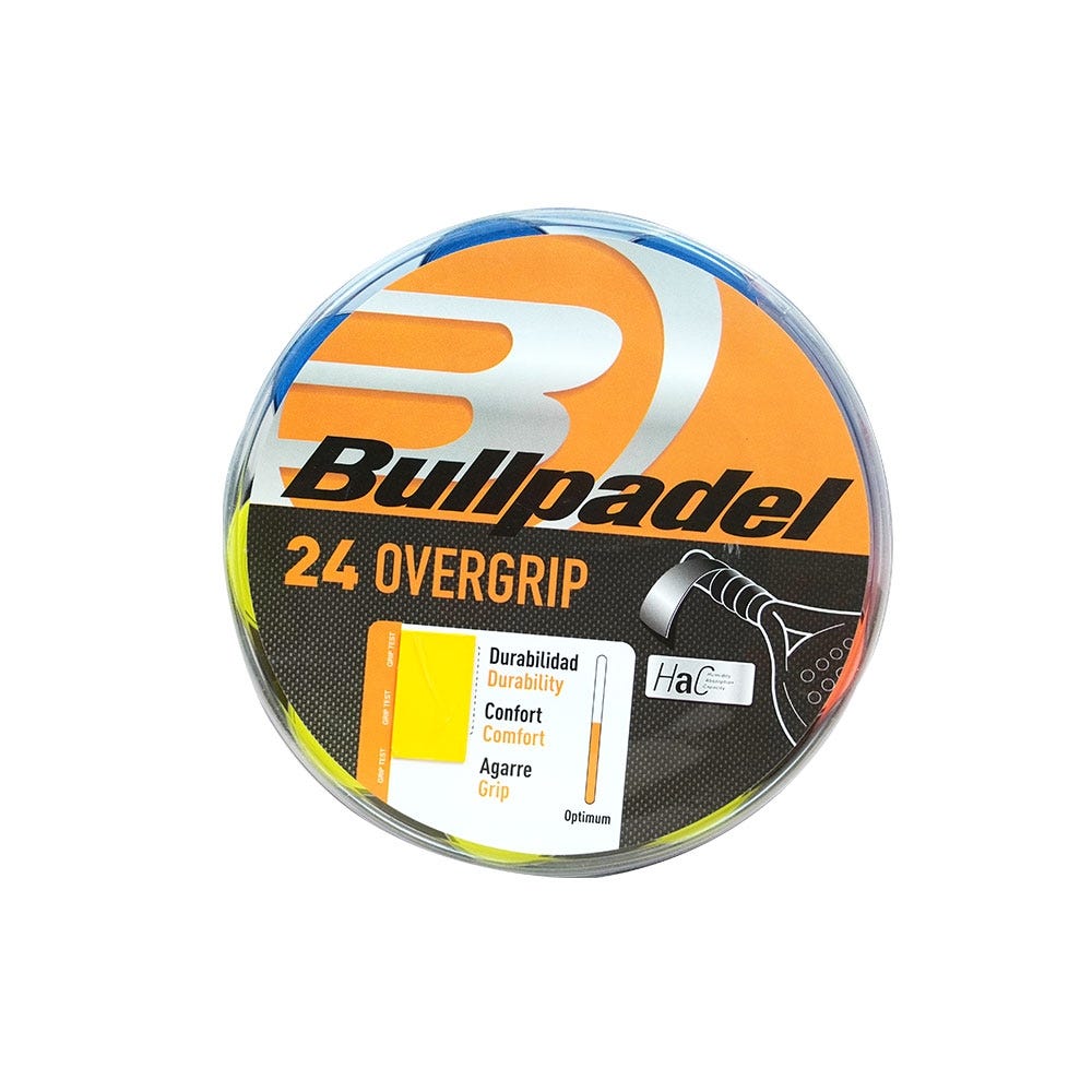 BOÎTE DE 24 OVERGRIPS BULLPADEL GB-1605