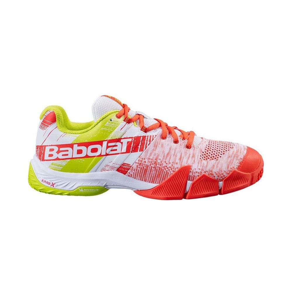 WHITE AND ORANGE BABOLAT MOVEA 30S21571 1057
