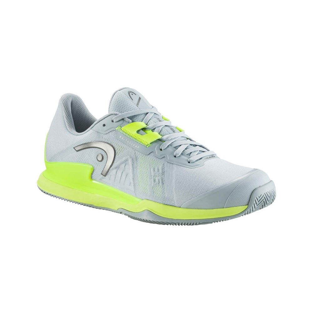 GREY AND YELLOW HEAD SPRINT PRO 3.5 CLAY 273072GRYE SHOES