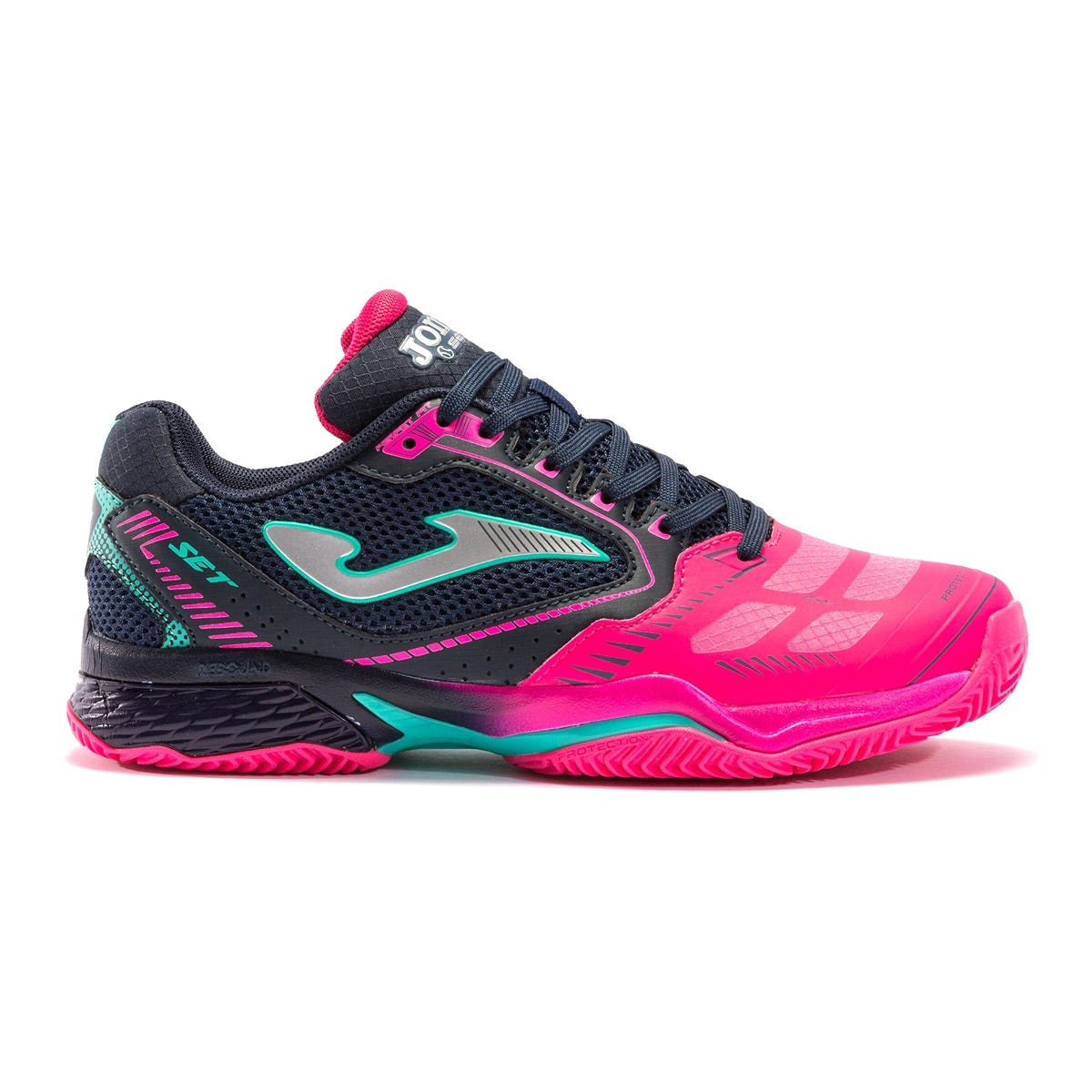 Zapatillas running niña JOMA SPRINT JR 2343 Azul Marino-Fucsia