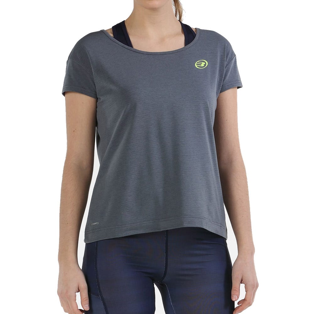 BULLPADEL JERGA T-SHIRT IN STAHLFARBEN FÜR DAMEN
