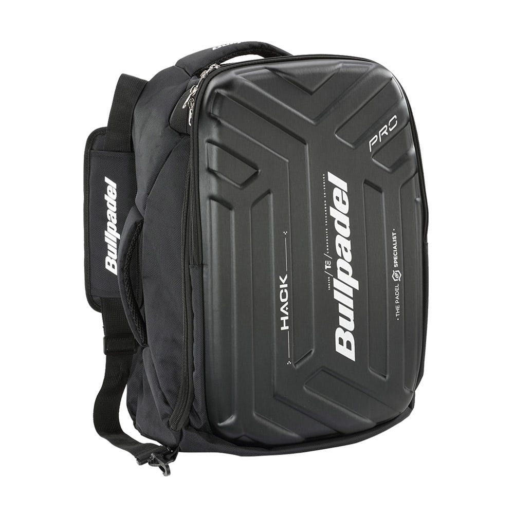 MOCHILA BULLPADEL HACK PRO NEGRO