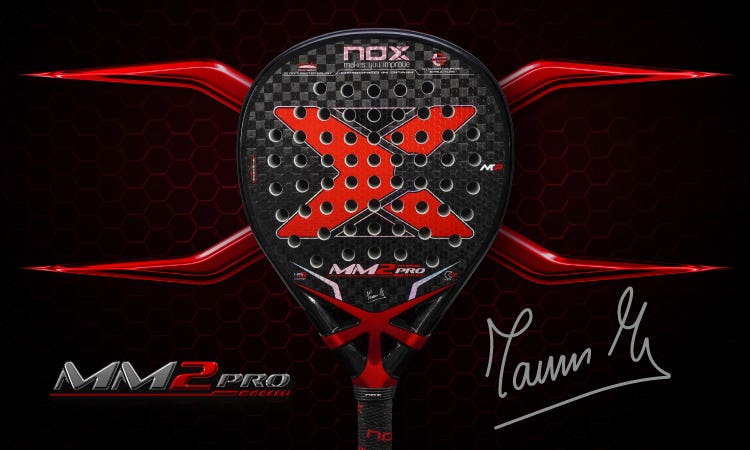 La nouvelle raquette de Manu Martín : Nox MM2