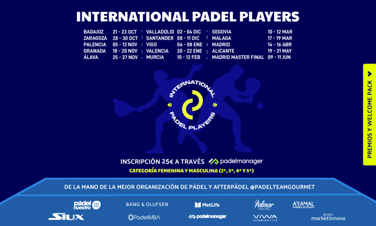 international padel players