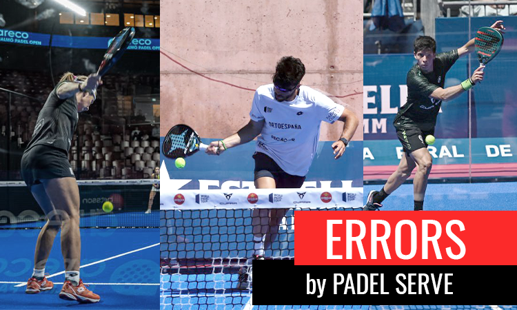 5 common mistakes by padel serve