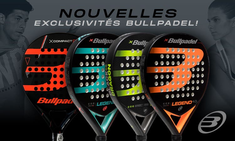 raquettes exclusives bullpadel