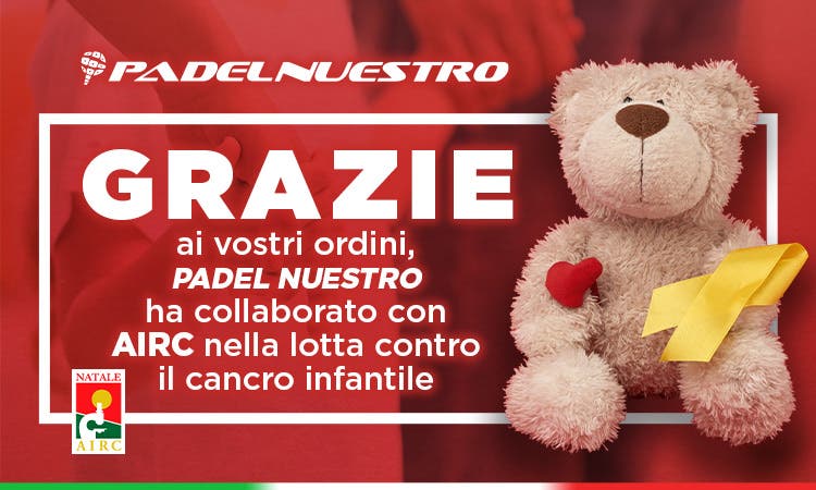 Padel Nuestro sostiene AIRC