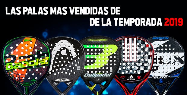 palas de pádel más vendidas