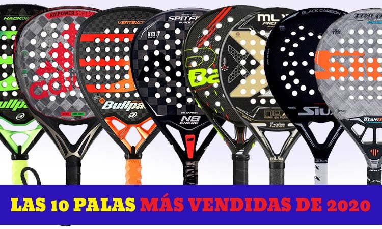 palas de pádel más vendidas