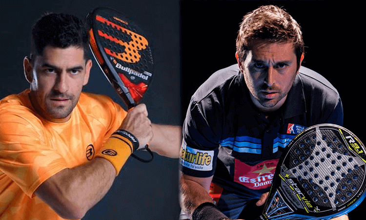 Das Paar von World Padel Tour Maxi Sánchez und Matías Díaz