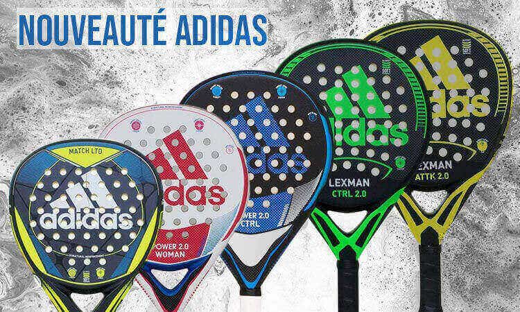 Nouvelles raquettes de padel Adidas