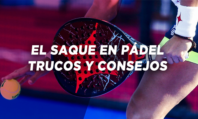 Saque de pádel