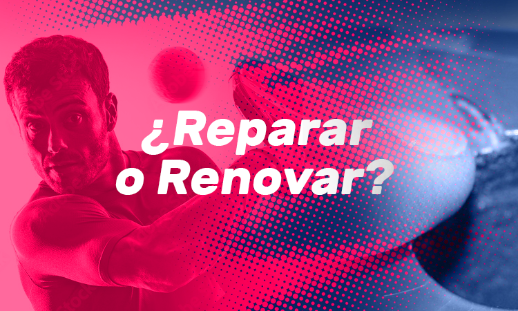 reparar pala de pádel