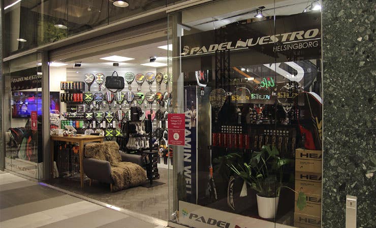 Padel Nuestro Shop in Helsingborg