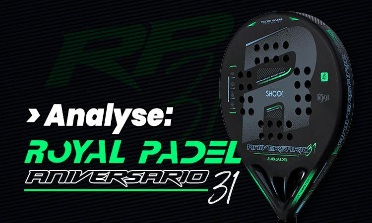 Royal Padel 31-jähriges Jubiläum 2021, die neue Padelschläger der Marke
