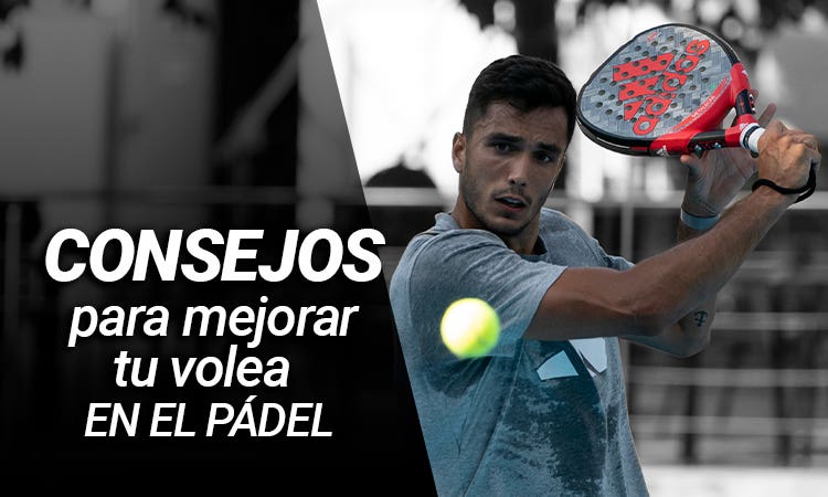 volea en el pádel