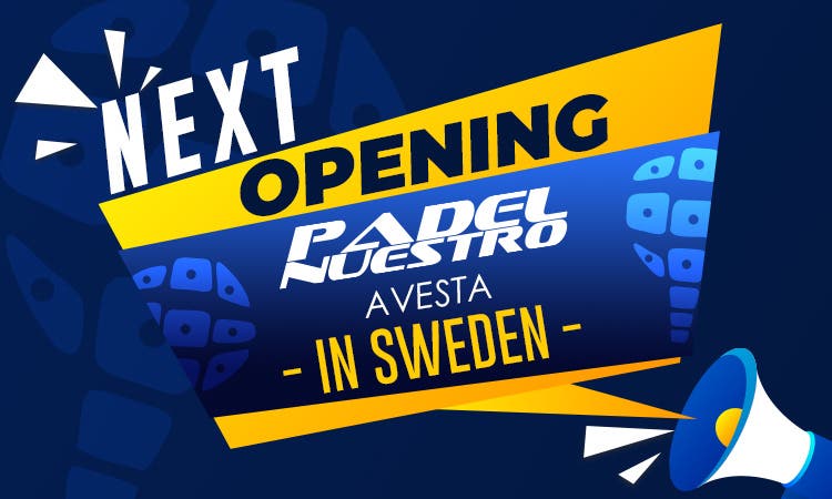 Padel Nuestro opens its third store in Sweden