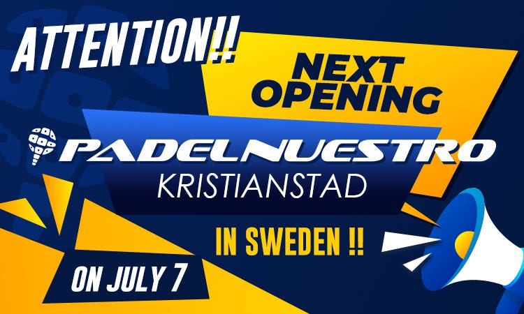 New Padel Nuestro Store in Kristianstad