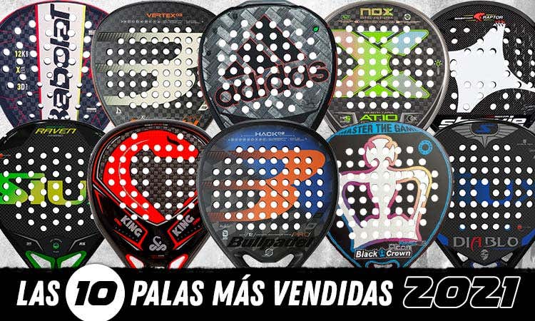 palas de pádel más vendidas