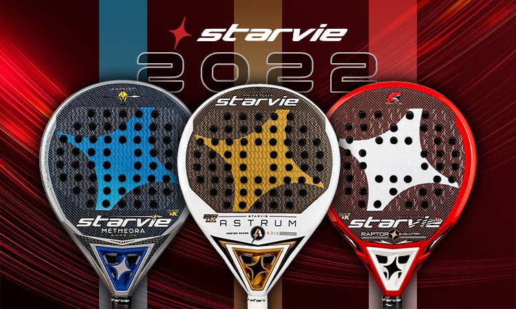 Starvie launches its first three rackets of 2022