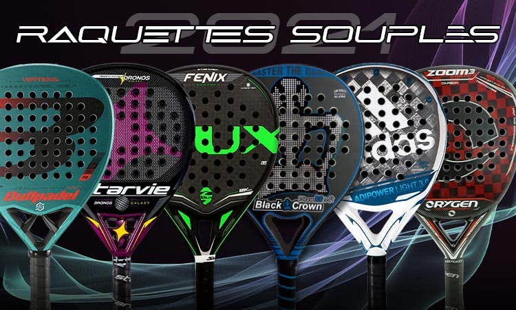meilleures raquettes de padel souples