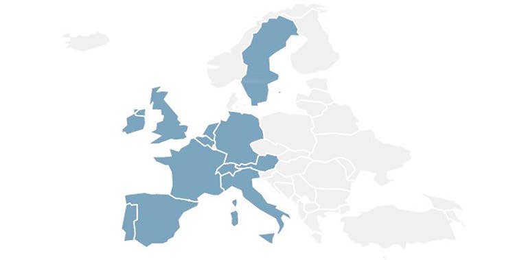 i paesi europei dove si gioca a padel