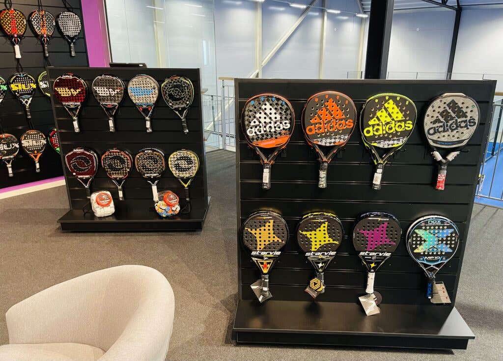 Top brand material in Padel Nuestro Hyllinge
