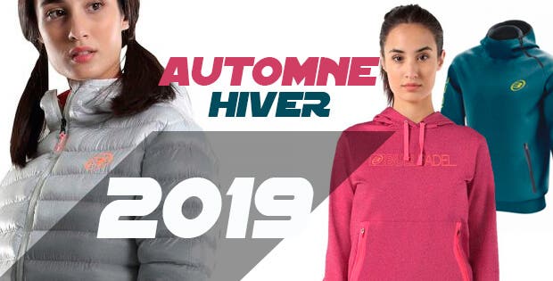 NOUVELLE COLLECTION TEXTILE BULLPADEL AUTOMNE-HIVER 2019