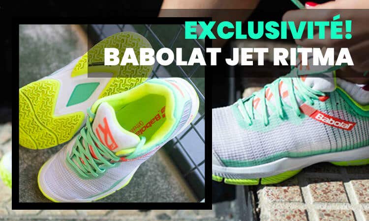 BABOLAT JET RITMA, LES NOUVELLES CHAUSSURES POUR FEMME DE BABOLAT