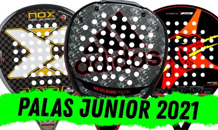 palas de pádel junior