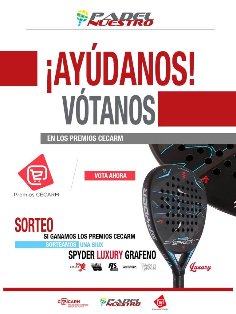 Padel Nuestro en los premios Cecarm