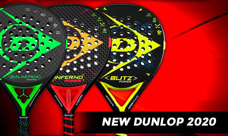 PADEL RACKETS DUNLOP 2020: DISCOVER THE NEWS