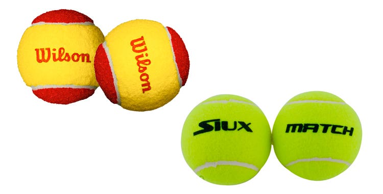 palle da tennis e da padel