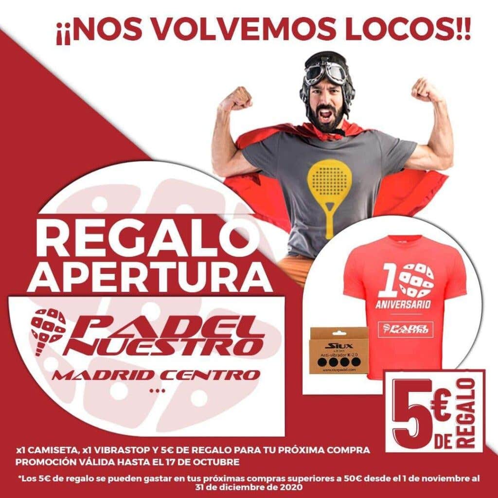Regalo Padel Nuestro Tienda Madrid Centro