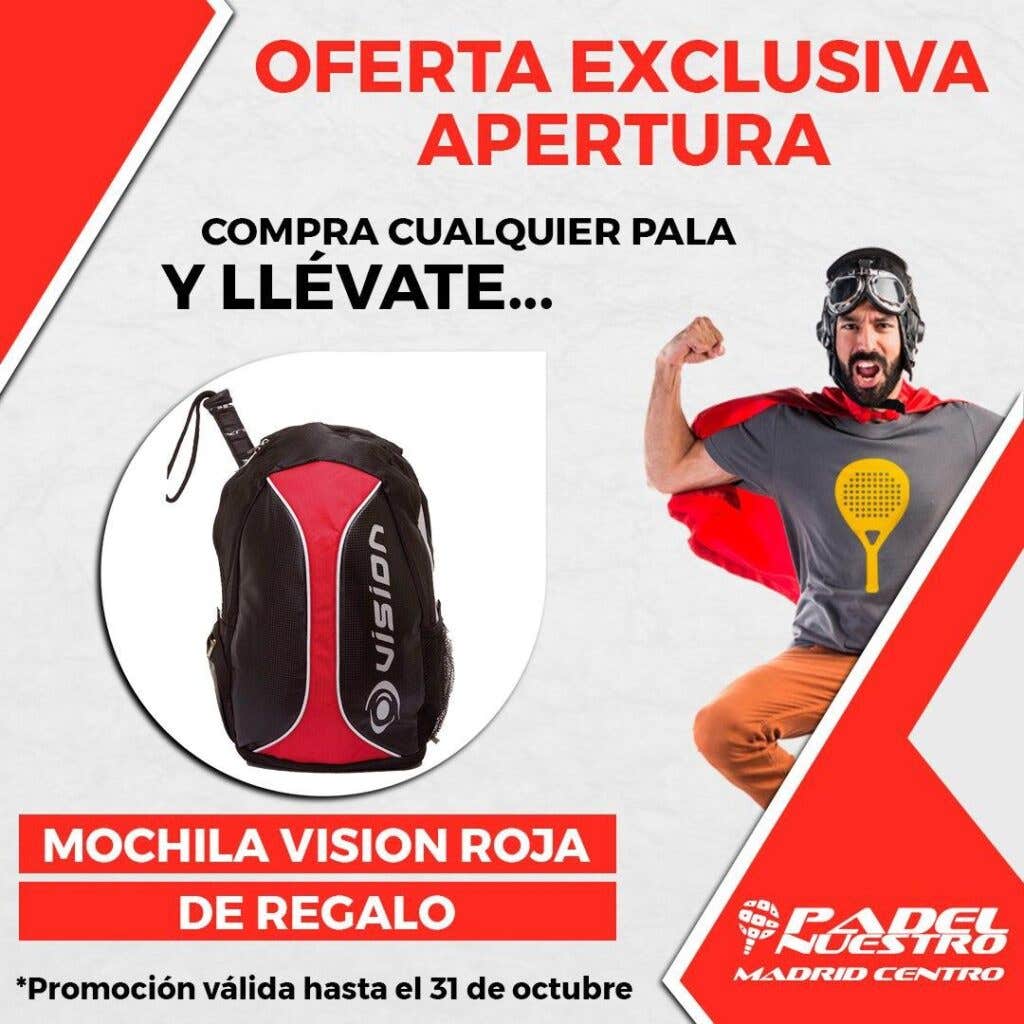 Oferta de apertura tienda padel nuestro madrid centro