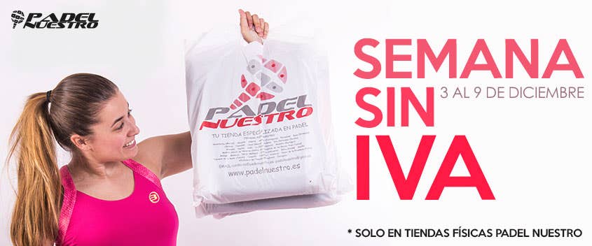 palas de padel sin iva