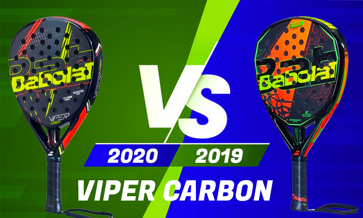 Comparazione Racchetta Babolat Viper Carbon 2020 vs 2019
