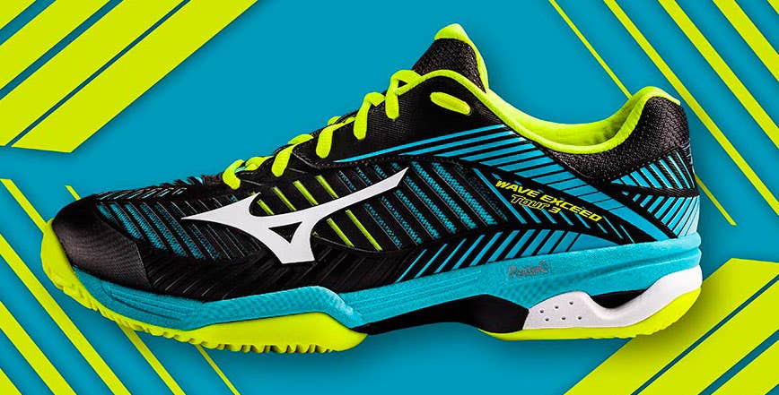 Zapatillas de pádel Mizuno.