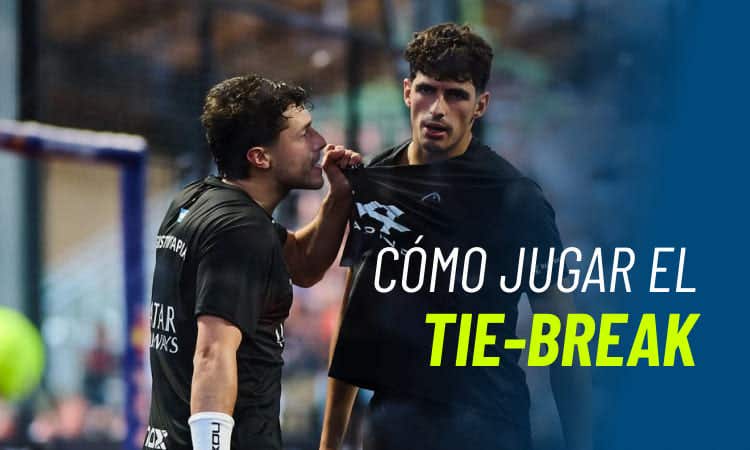 como se juega el tie breack en el padel